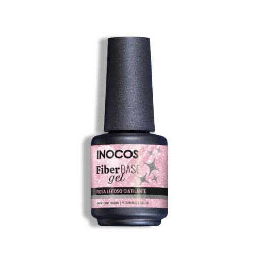 Fiber Base Inocos - Rosa Leitoso Cintilante