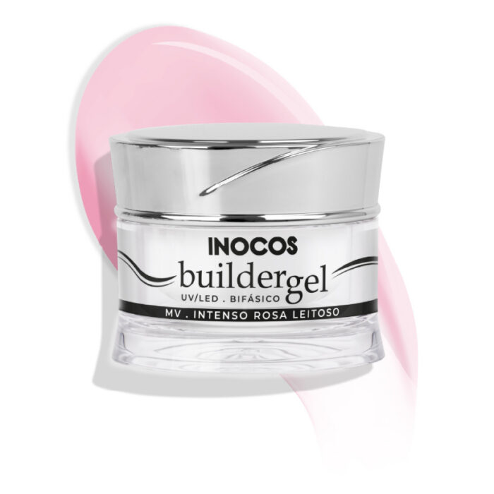 Builder Gel Inocos Média Viscosidade - Rosa Leitoso Intenso 50g