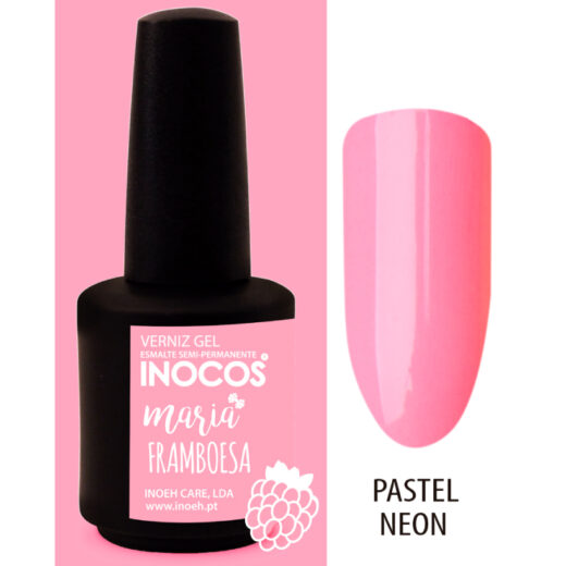Verniz Gel Inocos - Maria Framboesa 15mL