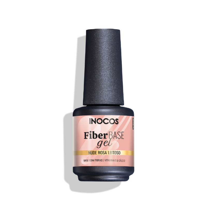 Fiber Base Inocos - Nude Rosa Leitoso