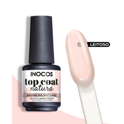 Top Coat Natura Inocos - Baunilha Natural