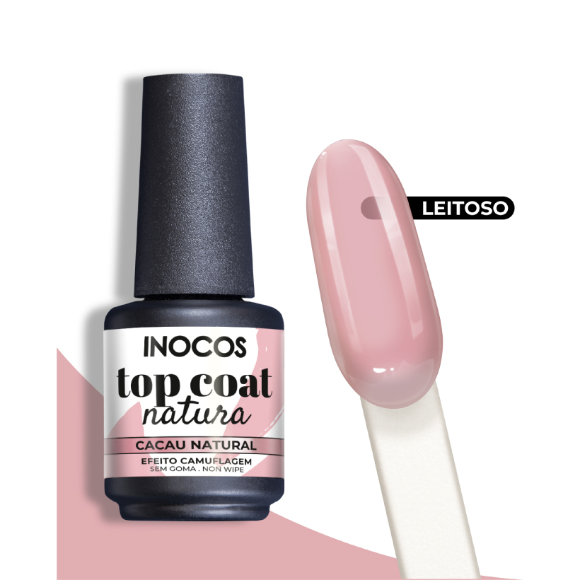 Top Coat Natura Inocos - Cacau Natural