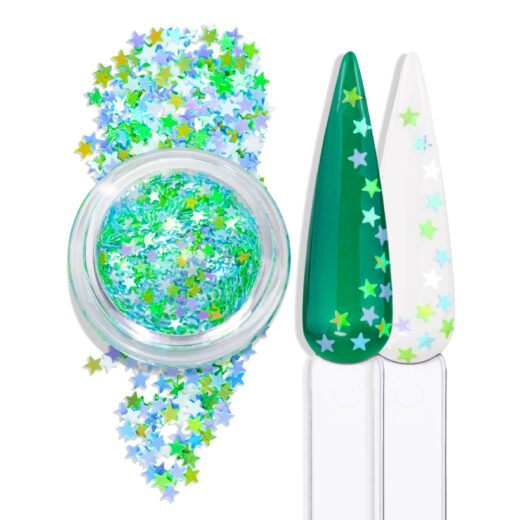 Glitter Fantasia Inocos - Mix Verde e Azul 1g