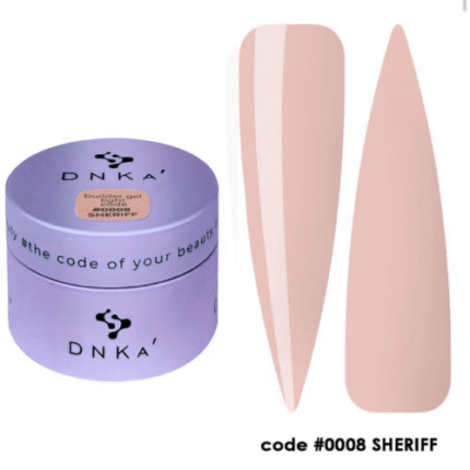 DNKa' Builder Gel Light #0008 Sheriff